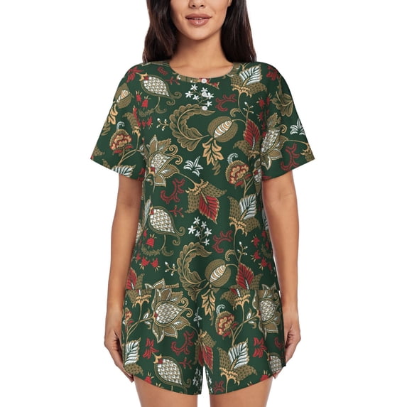 Xecao Red Leaves print Swimsuit for women, Summer-ready, sporty style.Quick-dry fabric. Many sizes & colors.