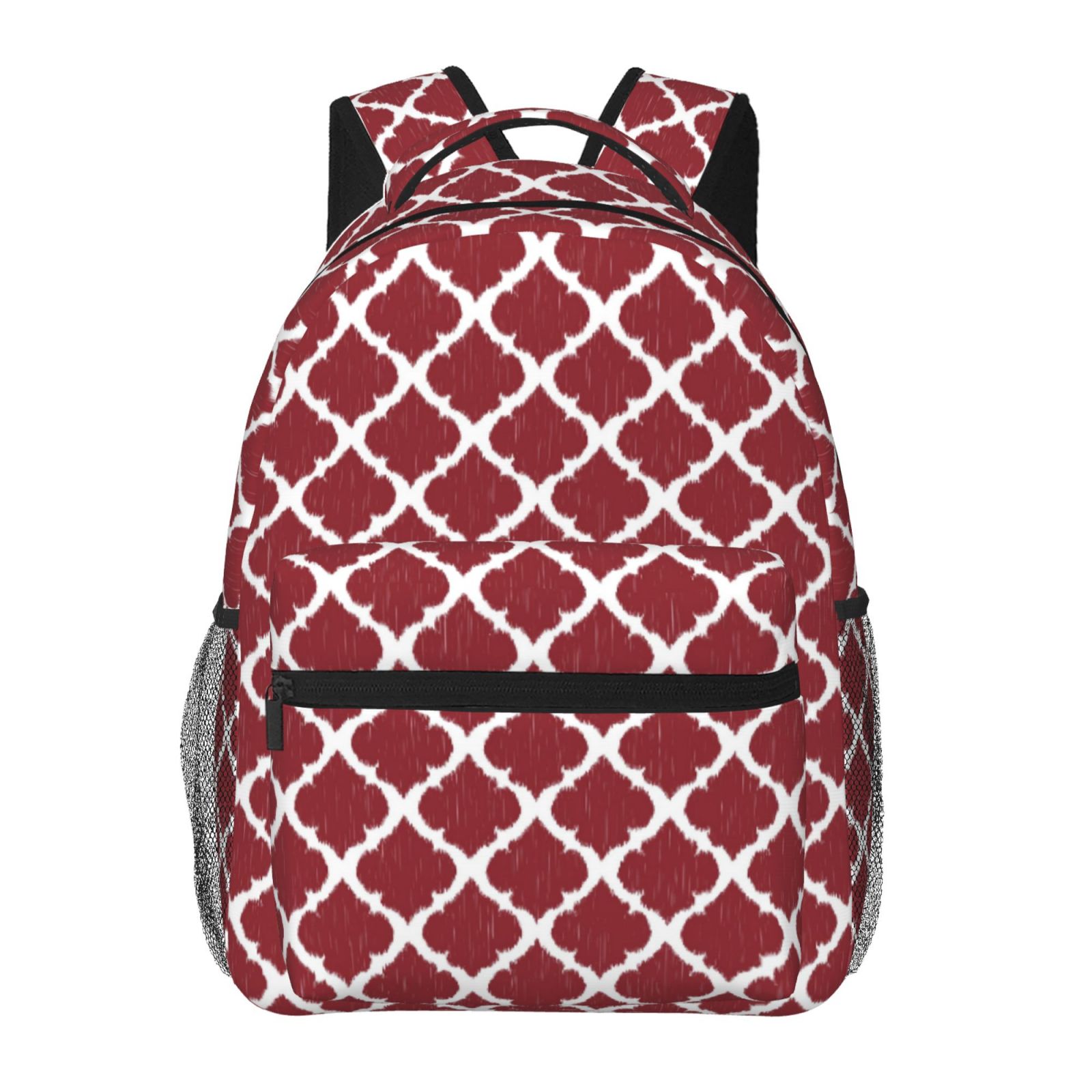 Xecao Red Moroccan Backpack, a stylish and functional choice for both ...