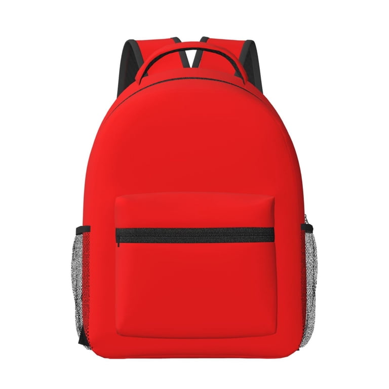 Xecao Red Travel Backpack: A spacious, stylish computer  display picture 3