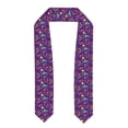 thumbnail image 1 of Xecao Retro 80s Style Print Graduation Shawl Stole Honor Stole Adult 72" Academic Commencements, 1 of 1