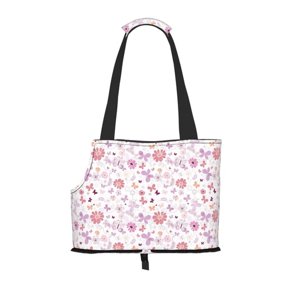 Xecao Retro Floral for Cat Carrier Small Dog Handbag: The Ideal Travel Companion for Your Pet