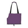 thumbnail image 1 of Xecao Retro Florals Purple for Cat Carrier Small Dog Handbag: The Ideal Travel Companion for Your Pet, 1 of 8