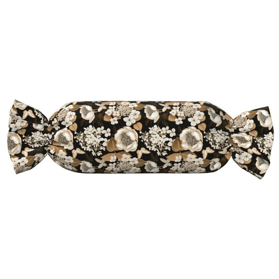 Xecao Retro Hydrangeas Print+Candy-Inspired Plush Pillow for Men Women Suitable for Beds, Sofas, Game Rooms Drawstring Closure