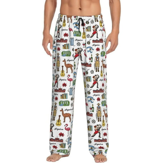 Xecao Retro Style Men's Straight Lounge Pajama Pants: The Ultimate in Comfortable Sleepwear