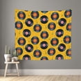 thumbnail image 1 of Xecao Retro Vinyl Records patten Tapestry 60x51 Inches Wall Hanging Poster Tapestry for Living Room Bedroom Home Decor, 1 of 6