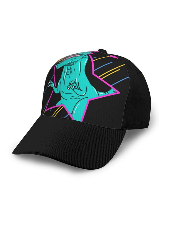 Rex Dinosaur With Sunglasses print unisex vintage washed baseball cap, a soft and adjustable hat perfect for any casual style.