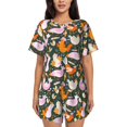 thumbnail image 1 of Xecao Roosters and Chicks print Swimsuit for women, Summer-ready, sporty style.Quick-dry fabric. Many sizes & colors., 1 of 9