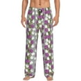 thumbnail image 1 of Xecao Rose Flowers Men's Straight Lounge Pajama Pants: The Ultimate in Comfortable Sleepwear, 1 of 9