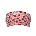 thumbnail image 1 of Xecao Rose Flowers for Adult Sun Cap offers versatile sun protection with adjustable Velcro for a secure fit., 1 of 8