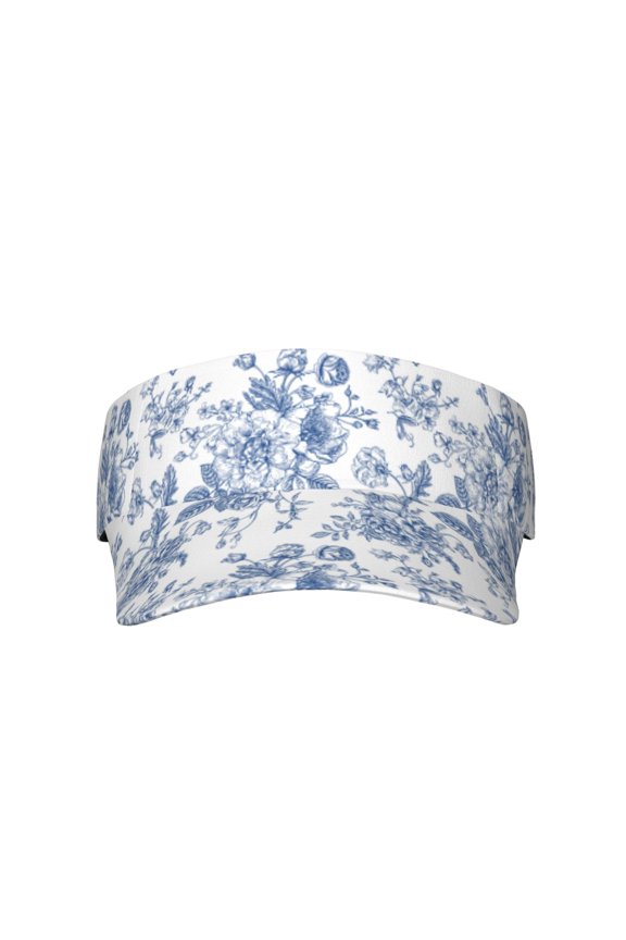 Rose Flowers for Adult Sun Cap offers versatile sun protection with adjustable Velcro for a secure fit.