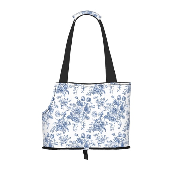 Xecao Rose Flowers for Cat Carrier Small Dog Handbag: The Ideal Travel Companion for Your Pet