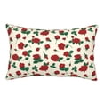 thumbnail image 1 of Xecao Rose Flowers for Decorative Throw Pillow Case for Couch,Sofa or Bed Set,Pillow Cover for Sofa Home Decor Ideal Gift-16"x24", 1 of 6