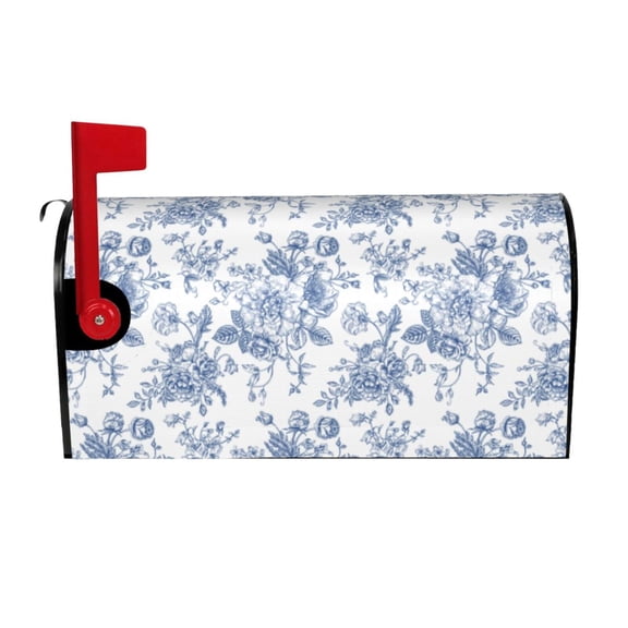 Xecao Rose Flowers for Mailbox Cover with Magnetic Strips, Waterproof and Sunscreen, Adds a Decorative Touch to Your Garden Yard.