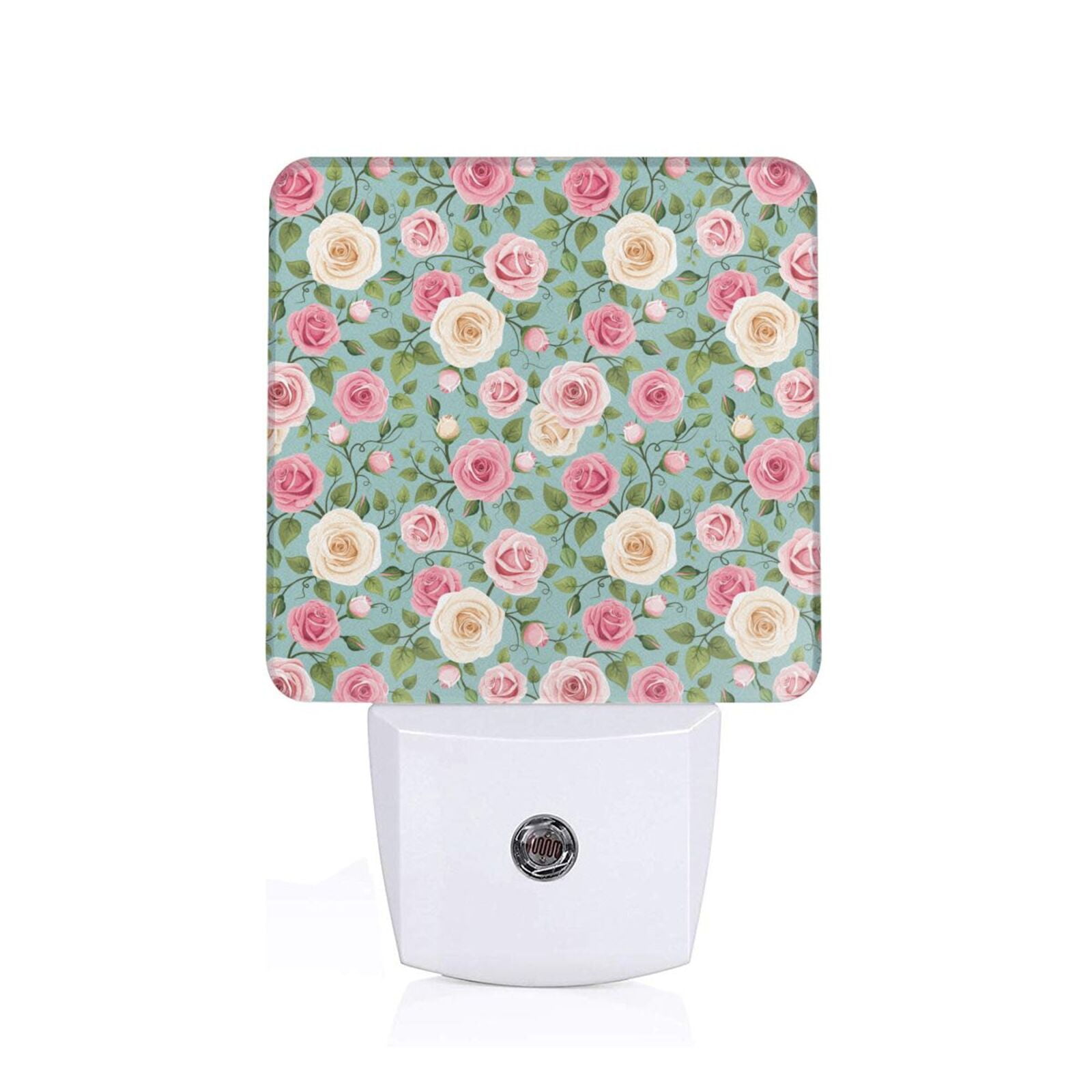 Xecao Rose Flowers for Night Light - a Wall-mounted LED Fixture with A ...