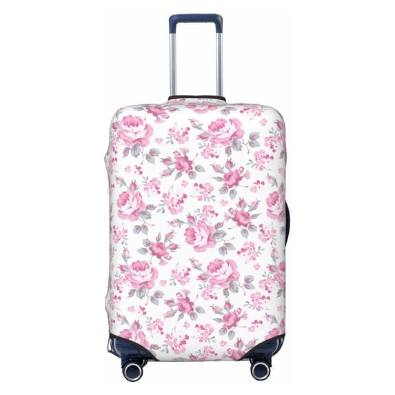 Xecao Rose Flowers print Elastic Luggage Cover, with double-sided print , is perfect for travel, business, and daily use