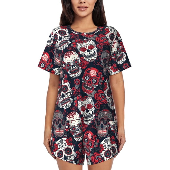 Xecao Rose Flowers print Swimsuit for women, Summer-ready, sporty style.Quick-dry fabric. Many sizes & colors.