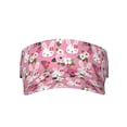 thumbnail image 1 of Xecao Rose Rabbit for Adult Sun Cap offers versatile sun protection with adjustable Velcro for a secure fit., 1 of 8