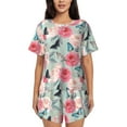 thumbnail image 1 of Xecao Roses and Butterflies print Swimsuit for women, Summer-ready, sporty style.Quick-dry fabric. Many sizes & colors., 1 of 9