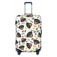 thumbnail image 1 of Xecao Rottweiler print Elastic Luggage Cover, with double-sided print , is perfect for travel, business, and daily use, 1 of 9