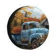 thumbnail image 1 of Xecao Rustic Vintage Truck Autumn for Tire Covers,Wheel Tire Cover Waterproof, Dust-Proof, And Universally Fitting for Cars,Trailers, SUVs-17 inch, 1 of 6