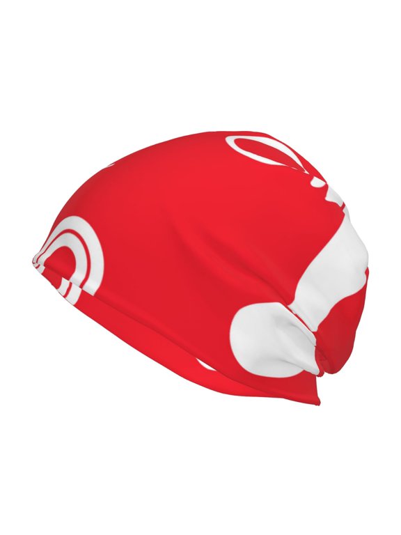 Saying Ho Ho Ho Print Knit Hat,Winter Beanie for Men Women, Beanie Soft Warm Ski Stocking Cuffed Cap