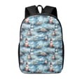 thumbnail image 1 of Xecao Sea Marine And Lighthouse print Travel Backpack, Large Computer Backpack for Men Women, College School Rucksack Book Bag, 1 of 5