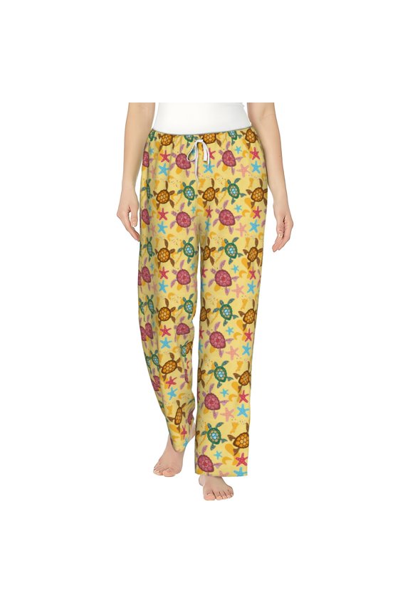 Sea and Sand Women's Straight Lounge Pajama Pants: The Epitome of Relaxed Sleepwear