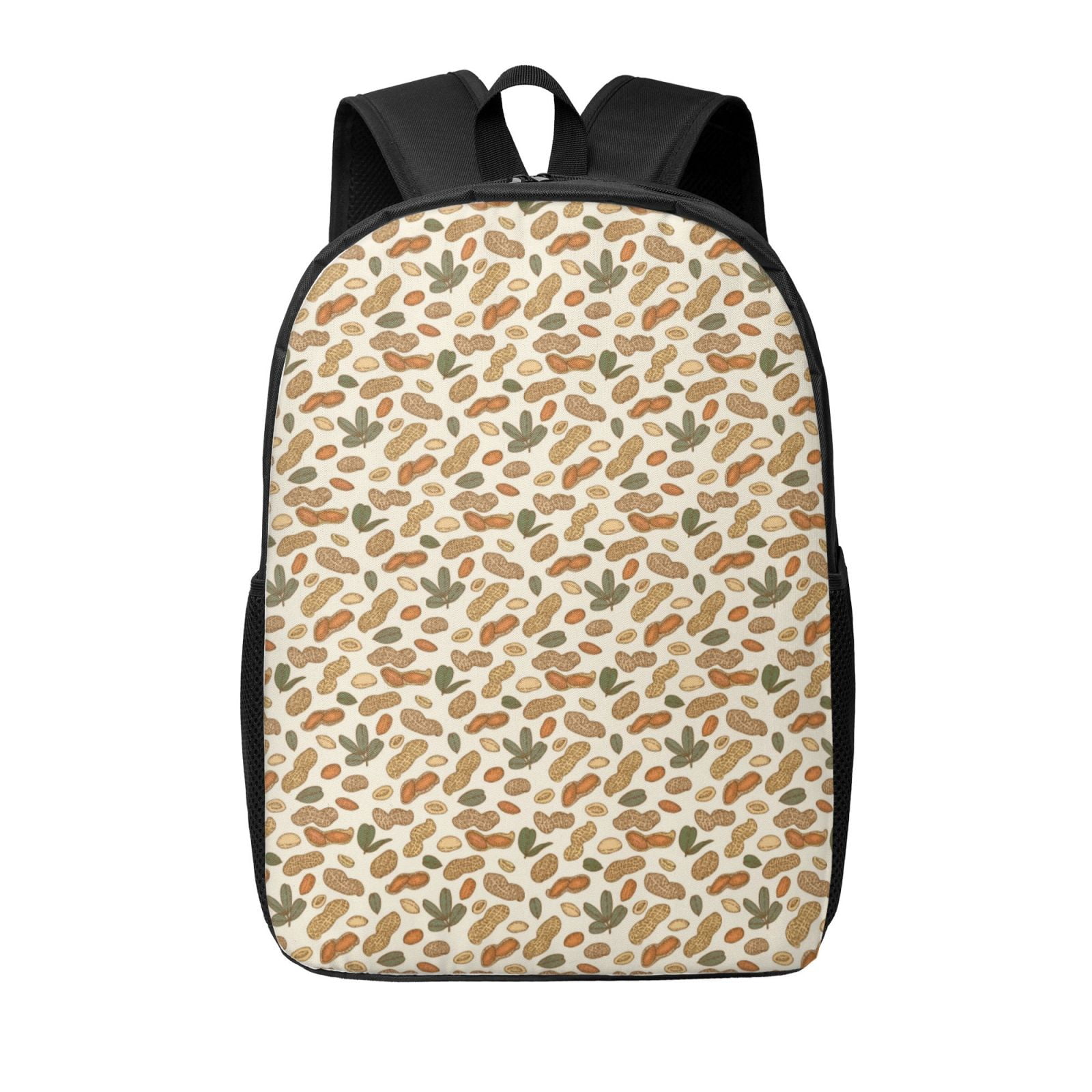 Xecao Set With Peanut print Travel Backpack, Large Computer Backpack ...