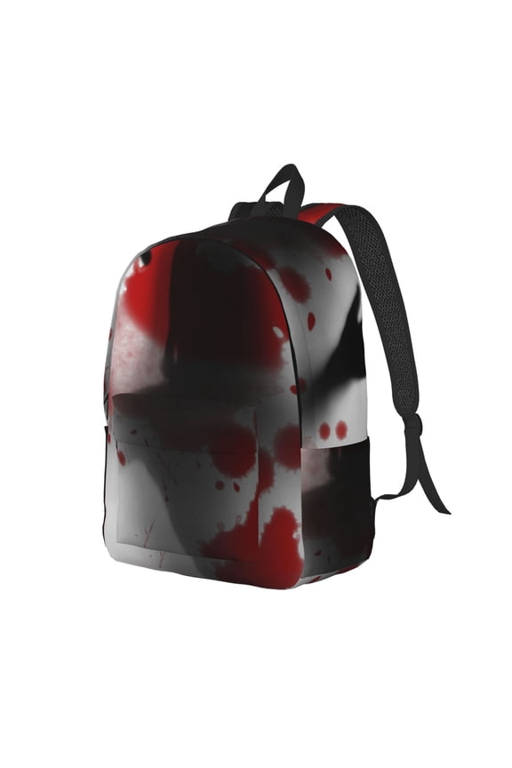 Shadows Behind for Canvas College Laptop Backpack, a Durable Rucksack for Both Men and Women, ideal for travel, school, and daily use Bag-Medium
