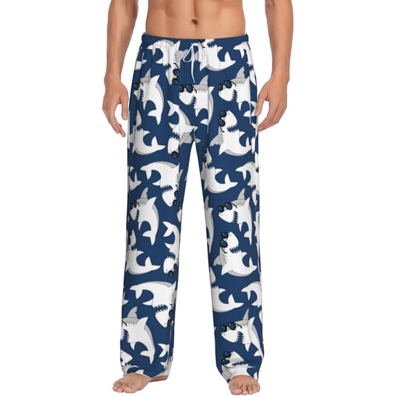 Xecao Shark Men's Straight Lounge Pajama Pants: The Ultimate in Comfortable Sleepwear