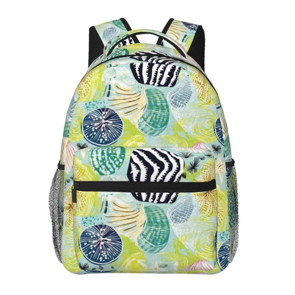 Xecao Shell Clam Backpack, a stylish and functional choice for both men and women, is the perfect basic bookbag for college, work, or travel