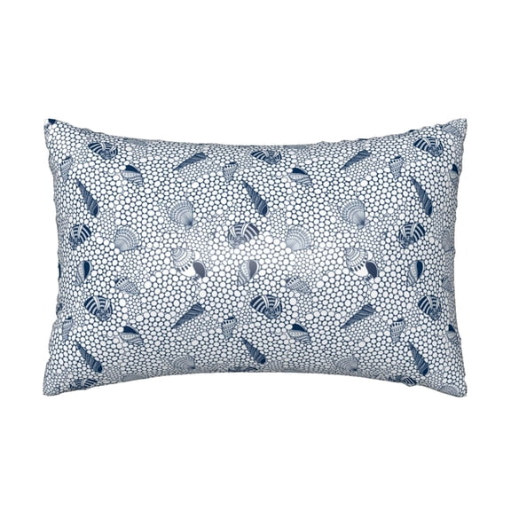 Xecao Shells And Sand Pattern Satin Pillowcases for Hair and Skin, Luxurious and Silky Pillow Cases with Envelope Closure, 20x30 Inches