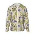 thumbnail image 1 of Xecao Skull Snake for Sun Shirt-A lightweight, hoodie-style long-sleeve UV protection garment designed for other outdoor activities., 1 of 9