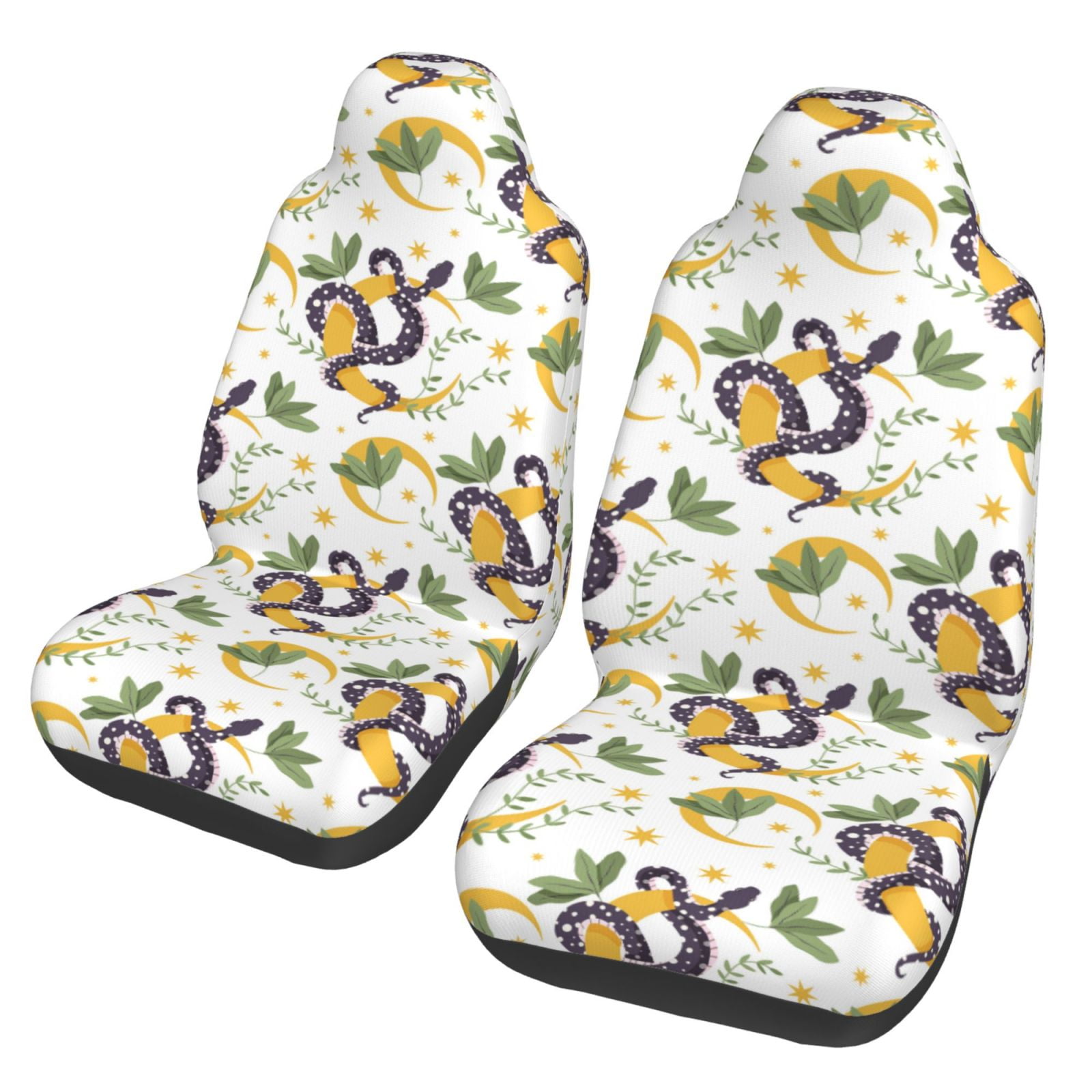 Moon Pattern Print Pet Car Seat Cover