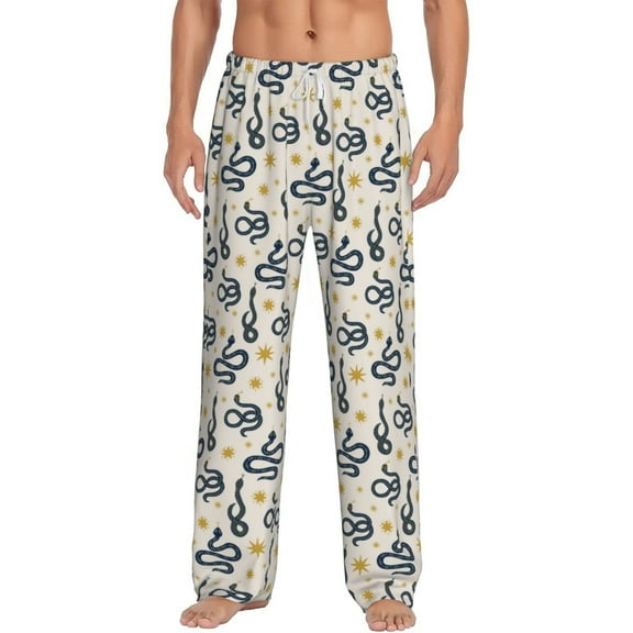 Xecao Snake Men's Straight Lounge Pajama Pants: The Ultimate in Comfortable Sleepwear