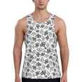 thumbnail image 1 of Xecao Snake Men's Tank Top Workout Quick Dry Sleeveless Gym Jogging Muscle Shirts Summer Swim Beach Tops, 1 of 9