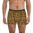 thumbnail image 1 of Xecao Snake Skin Print Men's Underwear Boxer Briefs Pack - Your ComfortSoft, Moisture-Wicking, and Breathable Choice for Men's Underwear-X-Large, 1 of 5
