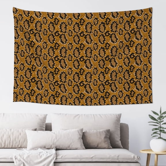 Xecao Snake Skin Print Tapestry, Wall Hanging Room Funny Decor, Backdrop Room Decor for Bedroom Living Room dormitory