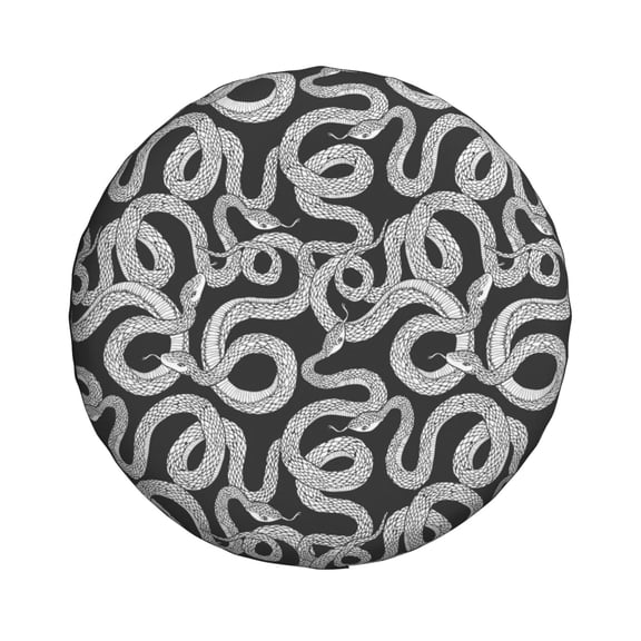 Xecao Snake for Tire Covers: Waterproof, dust-proof, and universally fitting for trailers, SUVs