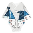 thumbnail image 1 of Xecao Snow Gnome for Winter Print Baby unisex-baby Cotton Long-sleeve Bodysuits-12 Months, 1 of 6