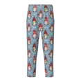 thumbnail image 1 of Xecao Snowflake Christmas gnome Print Teenagers' Pajama Pants Long Sleep Pants Soft Elastic Waist Pajama Bottoms Elastic waist with 2 Pockets 5-16 Years-XS(5-6), 1 of 6