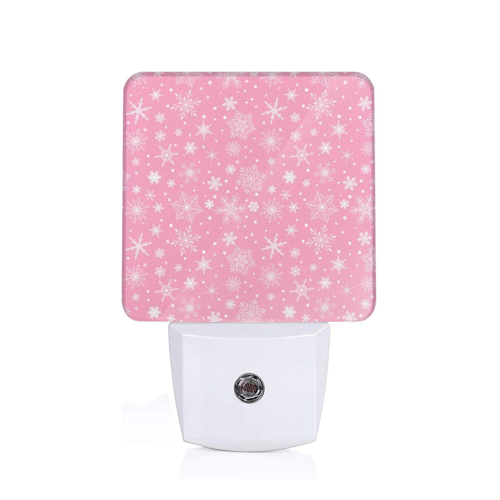 Xecao Snowflake pink backgrounds for Night Light - a Wall-mounted LED ...