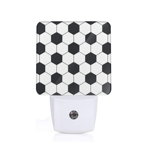 Xecao Soccer Ball for Night Light - a Wall-mounted LED Fixture with A Dusk-to-dawn Sensor, Ideal for Bedrooms, Bathrooms, Hallways, and Kitchens-UK
