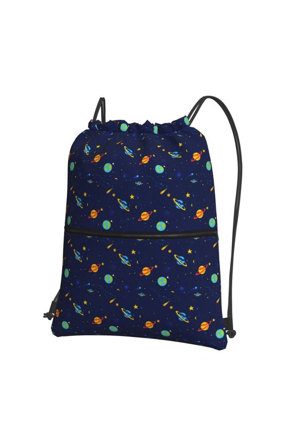 Space Galaxy for Drawstring Bags,Pull String Backpack Bags,String Bag Sackpack