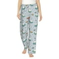 thumbnail image 1 of Xecao Spaceship Women's Straight Lounge Pajama Pants: The Epitome of Relaxed Sleepwear, 1 of 9