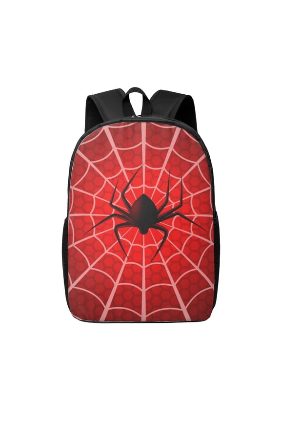 Spider Web1 print Travel Backpack, Large Computer Backpack for Men Women, College School Rucksack Book Bag