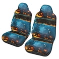 thumbnail image 1 of Xecao Spooky Halloween Print Car Seat Cover in That Fits Most Cars, Vans, SUVs, and Trucks., 1 of 7