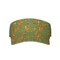 thumbnail image 1 of Xecao Squirrel And Nuts for Adult Sun Cap offers versatile sun protection with adjustable Velcro for a secure fit., 1 of 8