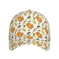 thumbnail image 1 of Xecao Squirrel Eating Nuts for Baseball Cap: Unisex, crafted from classic polyester twill fabric, featuring a soft unconstructed design, 1 of 5