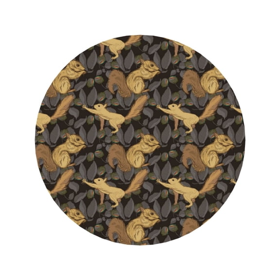 Xecao Squirrel Gathering Nuts for Fridge Magnets - Fun Decorative Refrigerator Magnets, Cute and Soft for Stylish Kitchen Accents
